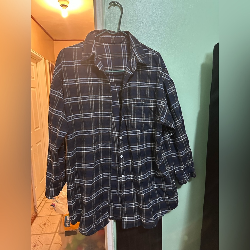 Plaid Button Up